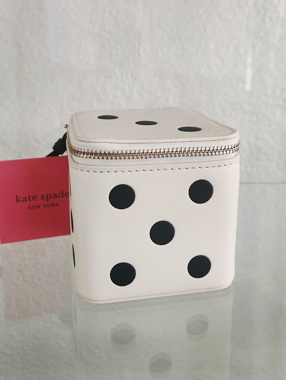 NWT Kate Spade 3D Dice Wristlet